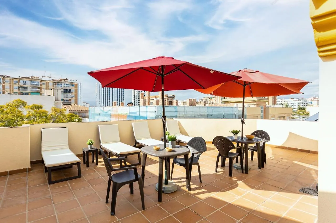 Holidays2Malaga Montesa 700M From The Beach Rooftop Terrace Appartement